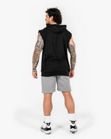 WKND Sleeveless Hoodie - Black