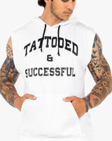 WKND Sleeveless Hoodie - White