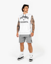 WKND Sleeveless Hoodie - White