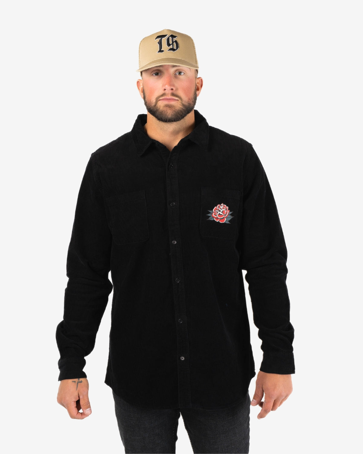 Traditional Cord Button Up