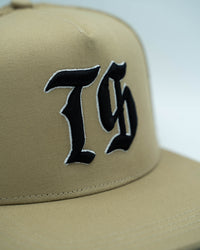 Traditional TS Icon Trucker Hat - Tan/Black