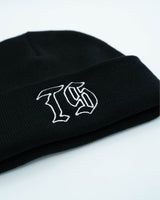 Traditional Icon Cuff Beanie - Black