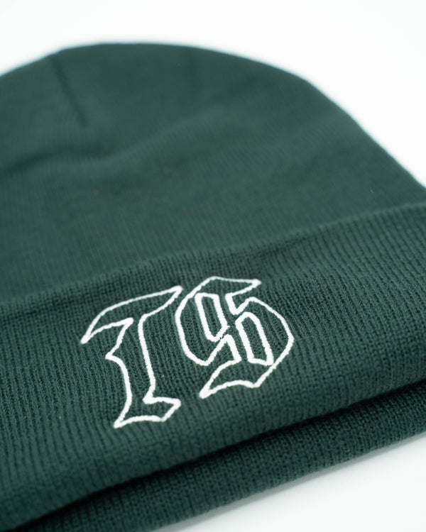 Traditional Icon Cuff Beanie - Pine