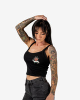 Traditional Crop Tank - Black