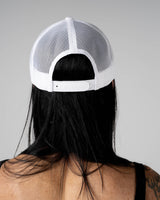 Traditional Retro Trucker Hat - White