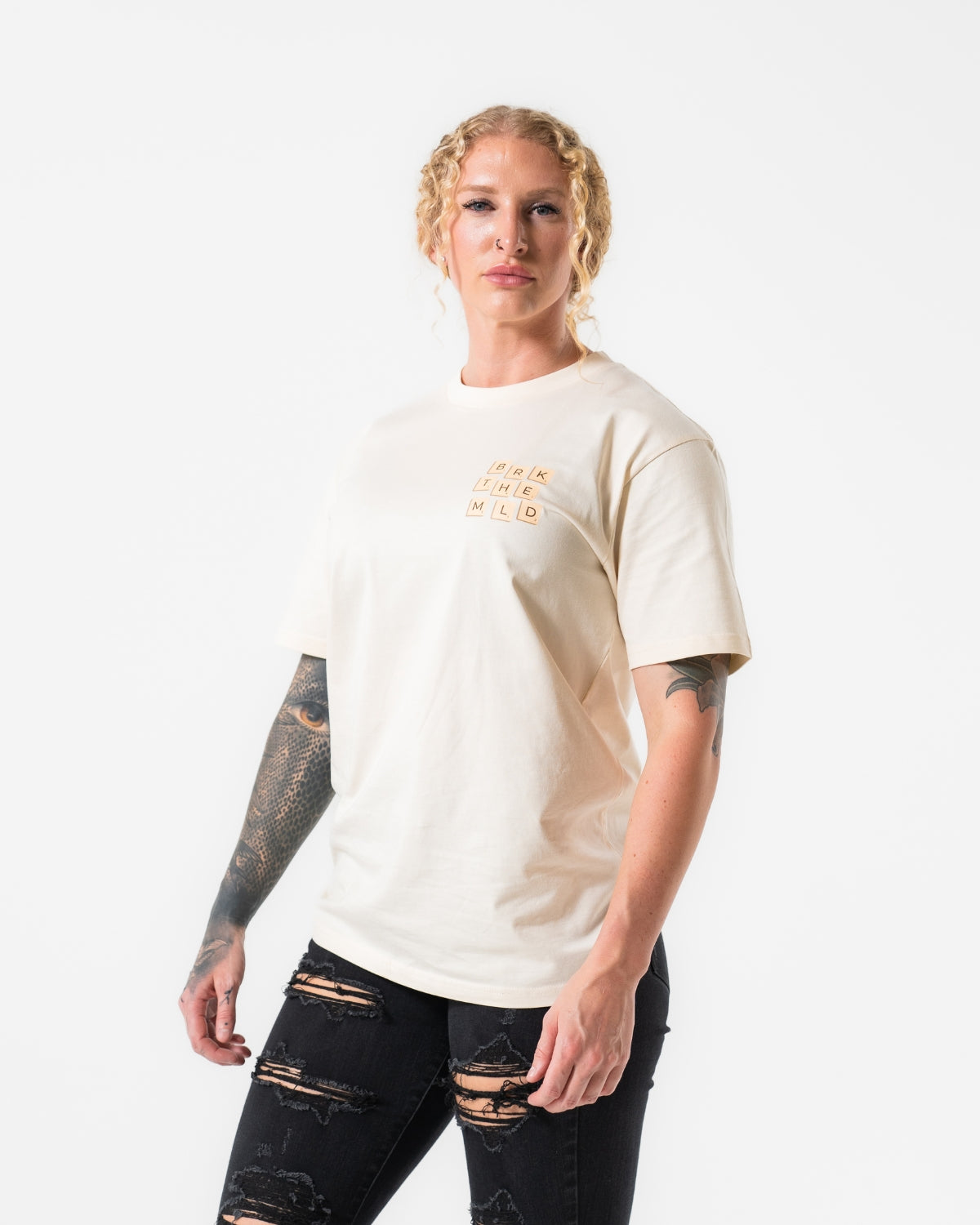 Life Is A Game Tee - ECRU