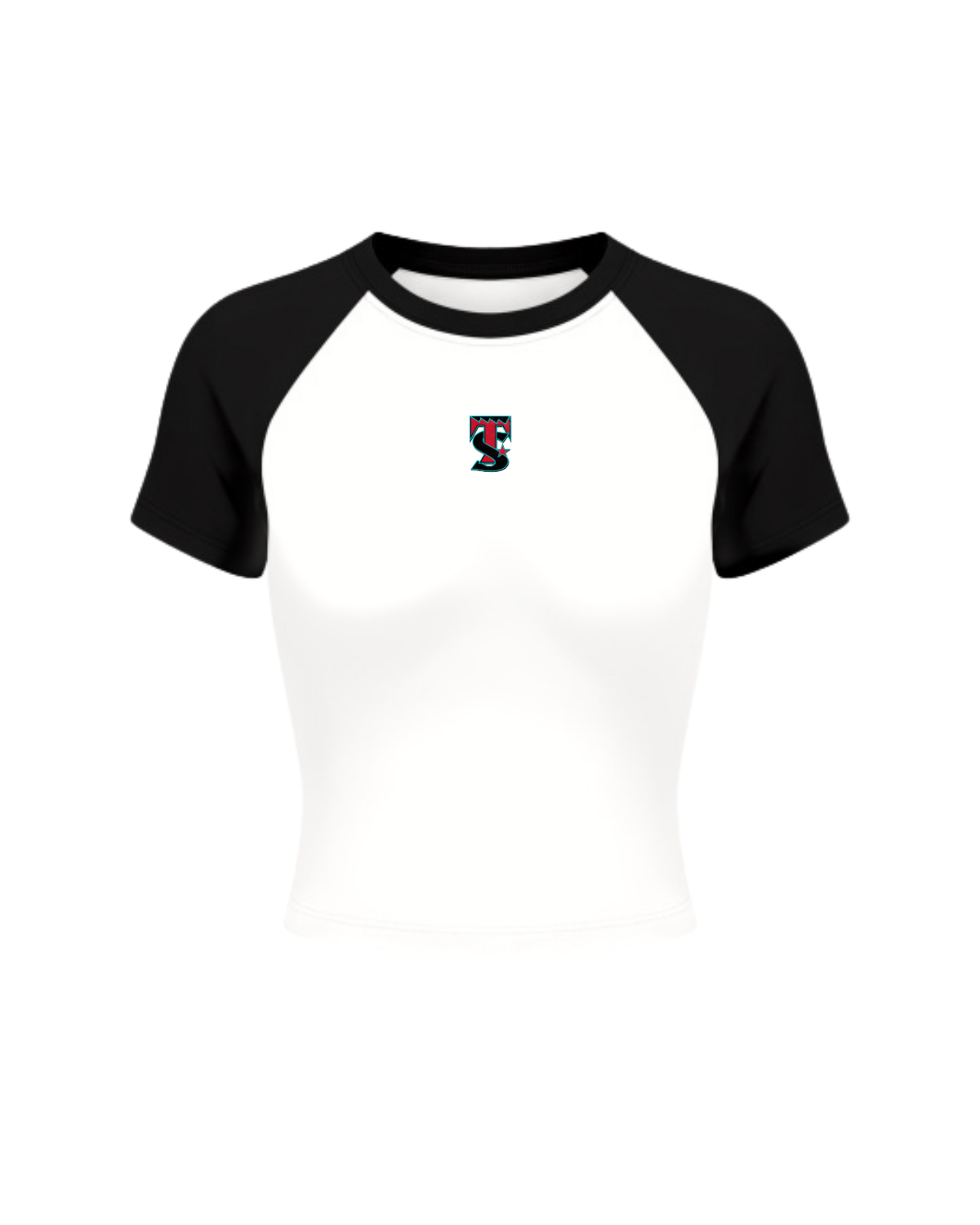 Valley Baseball Crop Tee