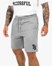 WKND Mens Comfort Shorts - Heather Grey w/ Black