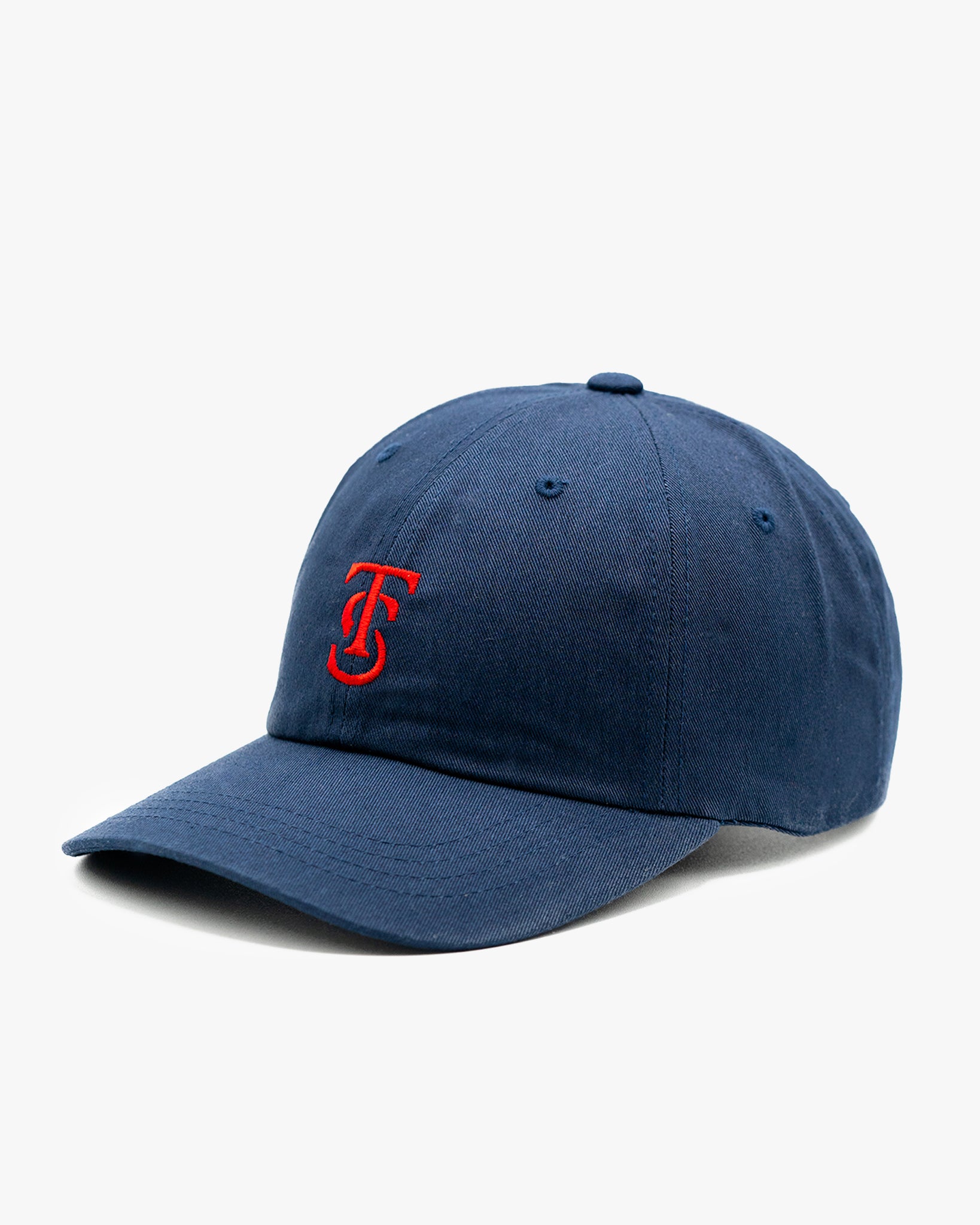 Icon Dad Hat - Navy w/ Red