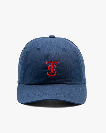 Icon Dad Hat - Navy w/ Red