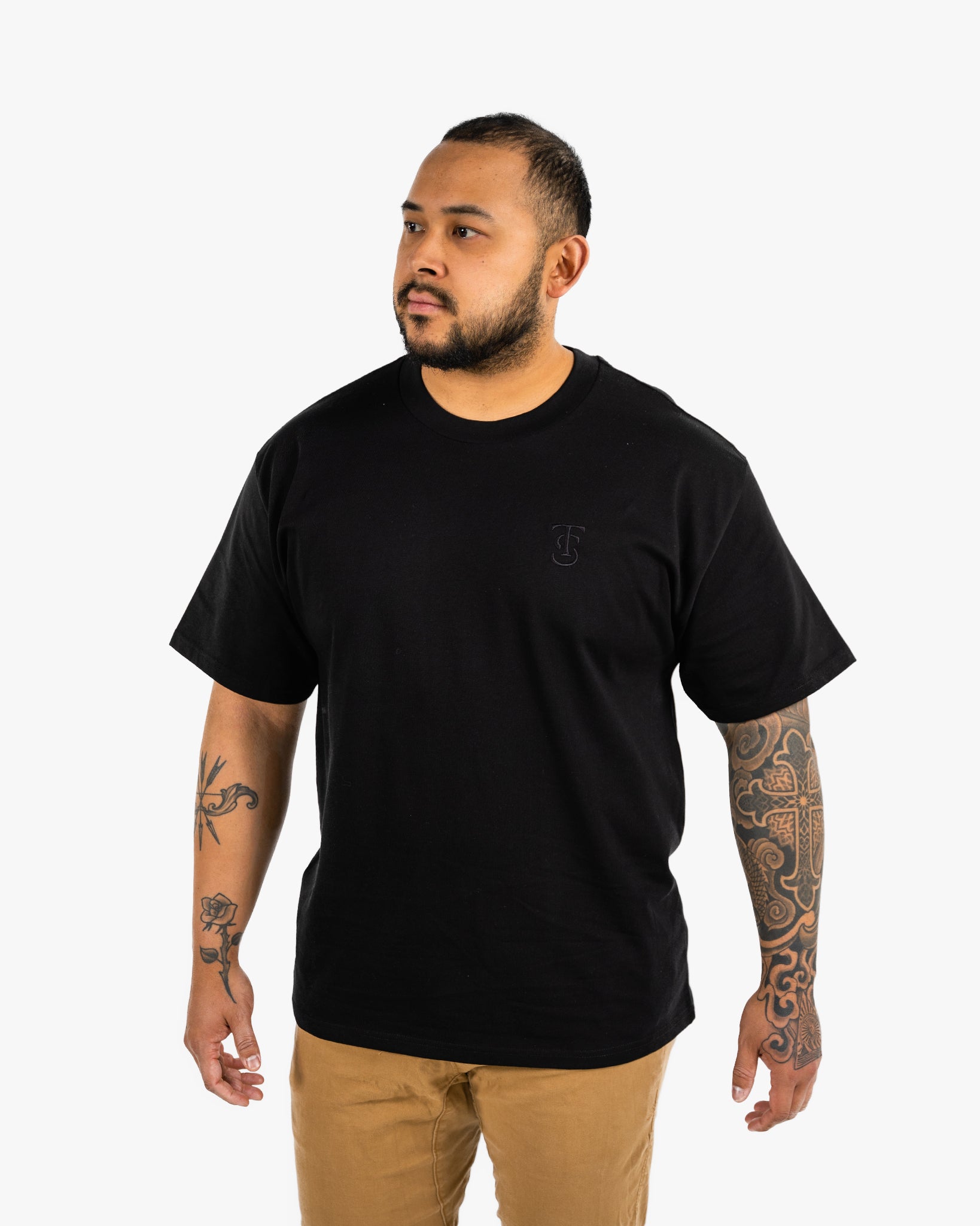 Icon Heavyweight Tee - Blackout
