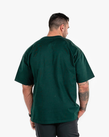 Icon Heavyweight Tee - Pine w/ Black