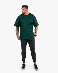 Icon Heavyweight Tee - Pine w/ Black
