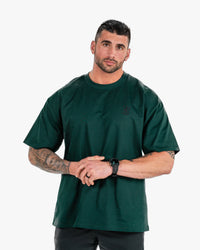Icon Heavyweight Tee - Pine w/ Black