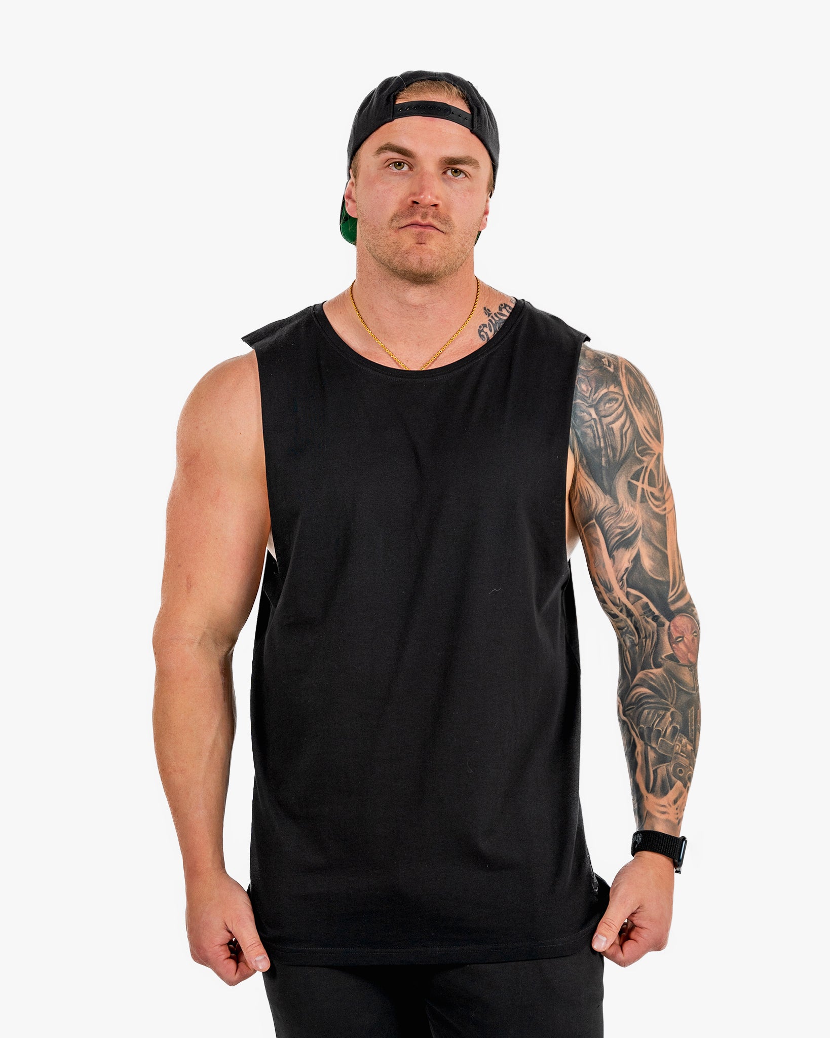 Icon Tank - Black w/ Black