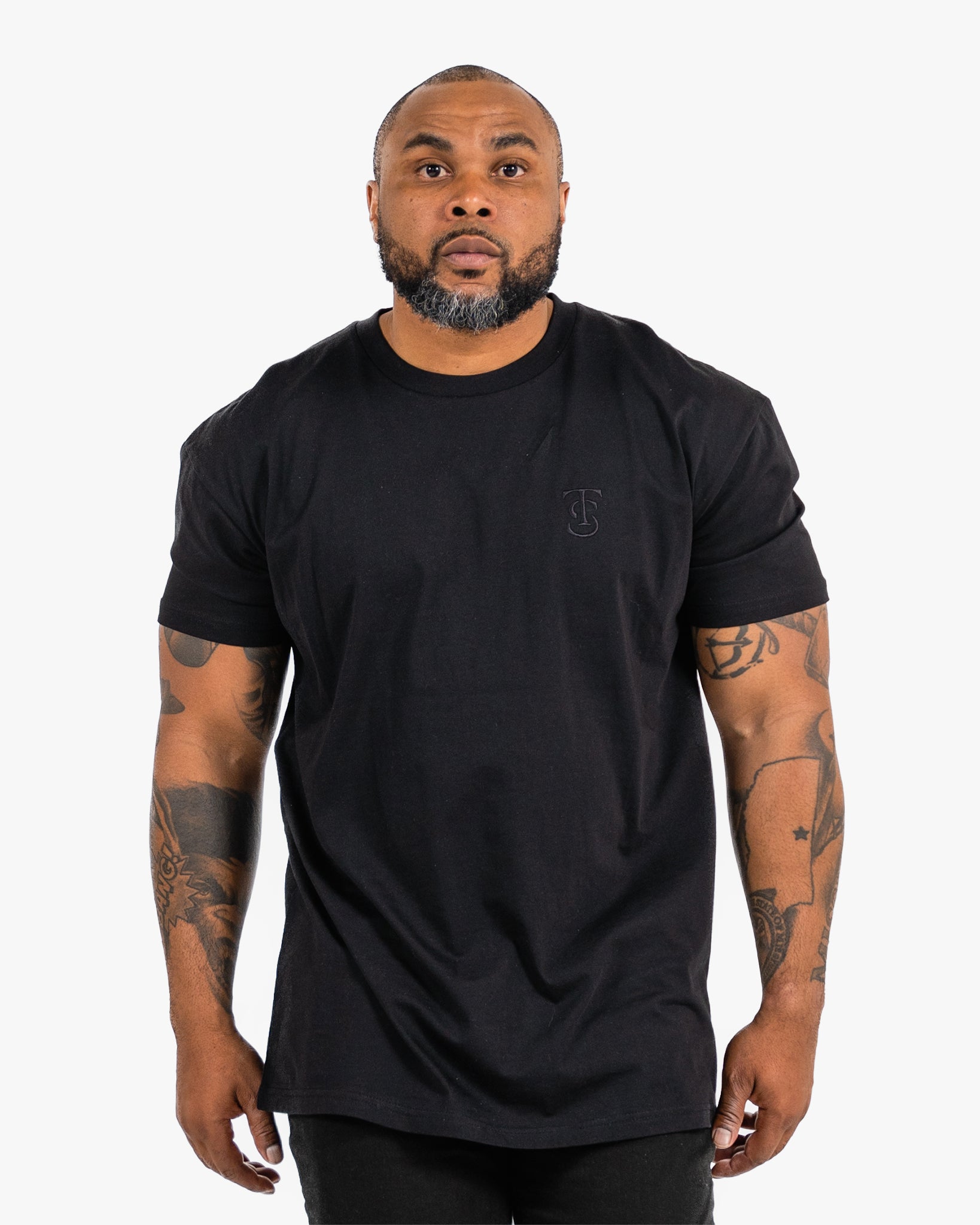 Icon Tee - Black w/ Black
