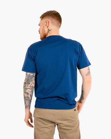 Icon Tee - Blue w/ Red