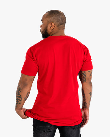 Icon Tee - Red w/ Black