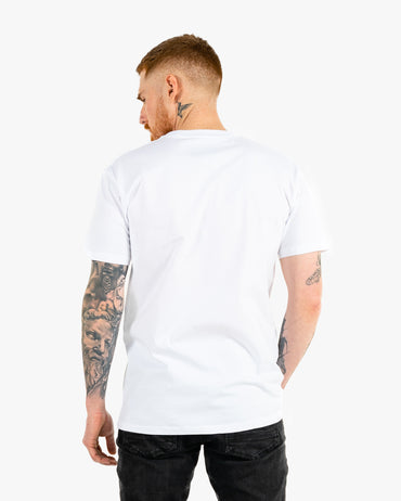 Icon Tee - White w/ Black