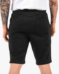 Mens Icon Sweat Shorts - Black w/ Black