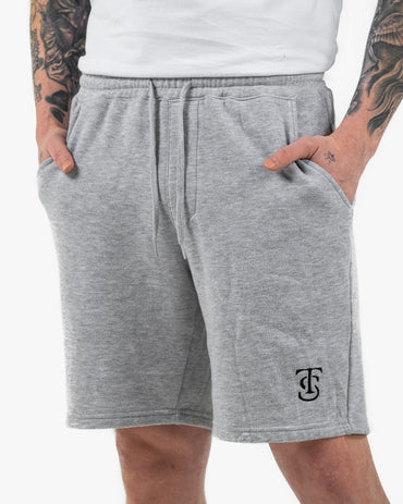 Mens Icon Sweat Shorts - Heather w/ Black