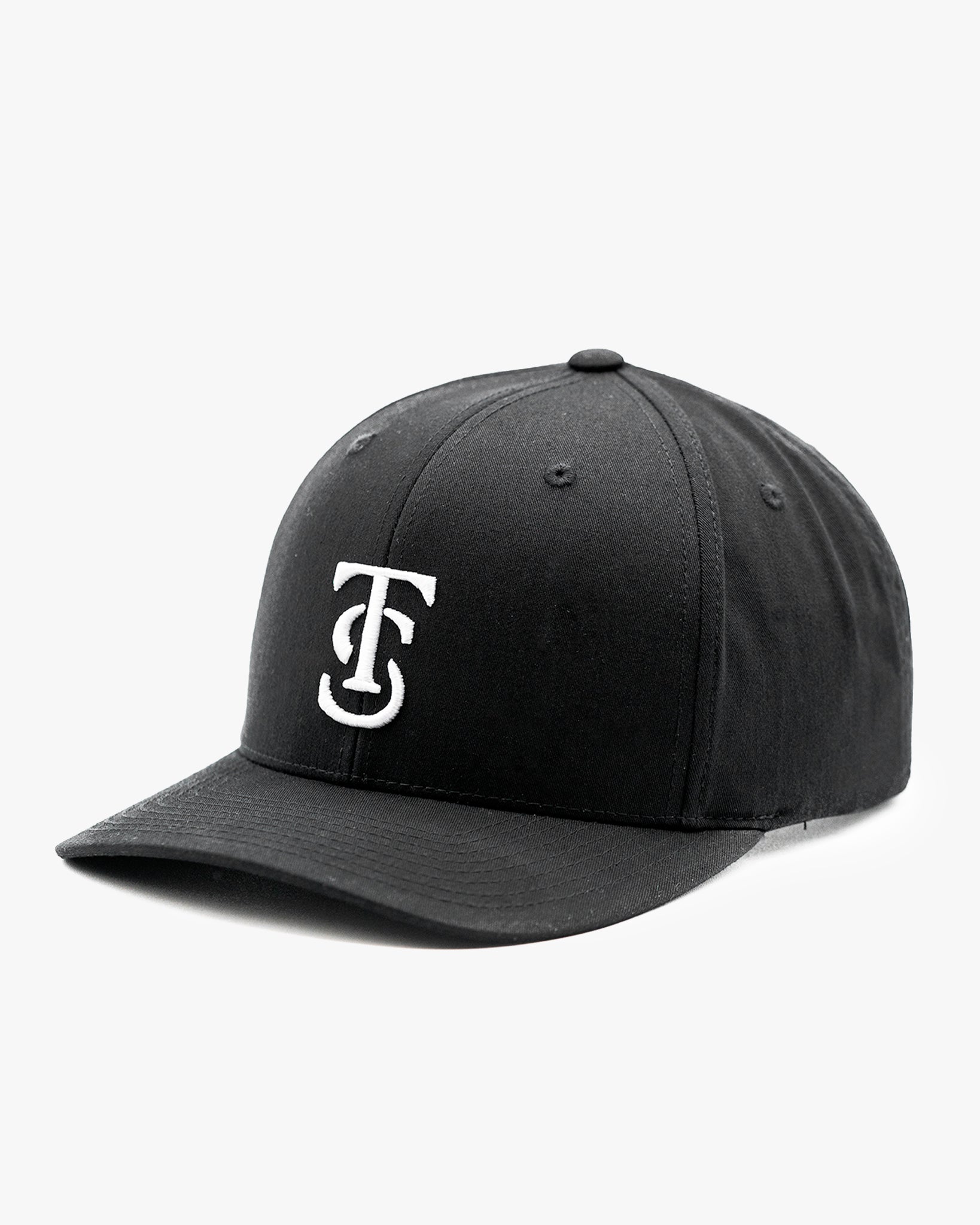 Icon Retro Hat - Black w/ White