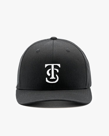 Icon Retro Hat - Black w/ White