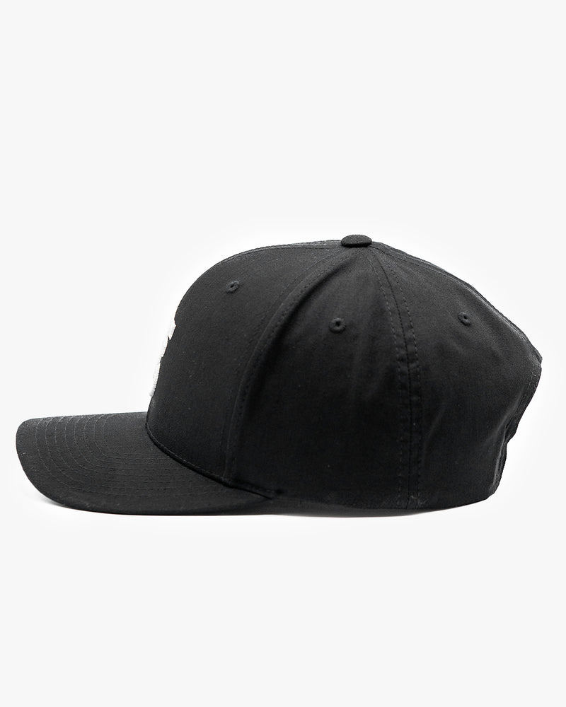 Icon Retro Hat - Black w/ White