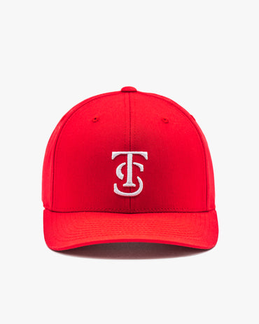 Icon Retro Hat - Red w/ White