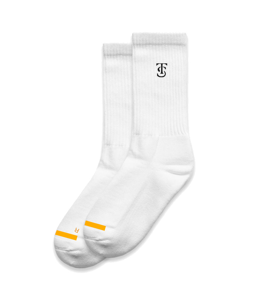 Icon Sock - White