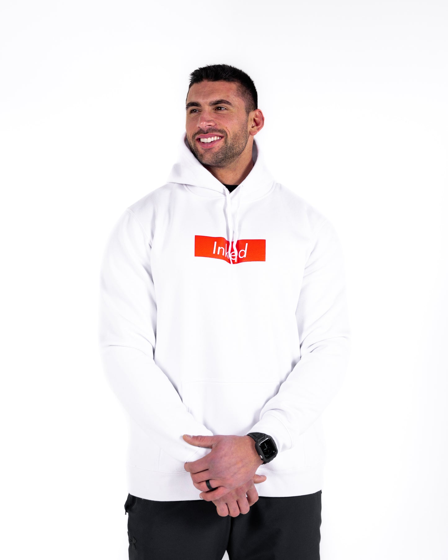 Inked Hoodie - White