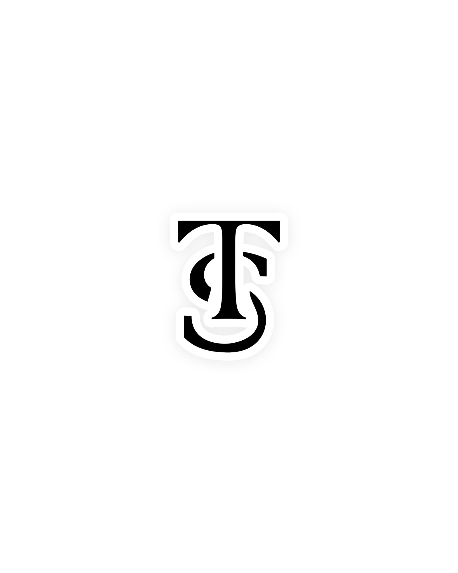 Icon Sticker Black