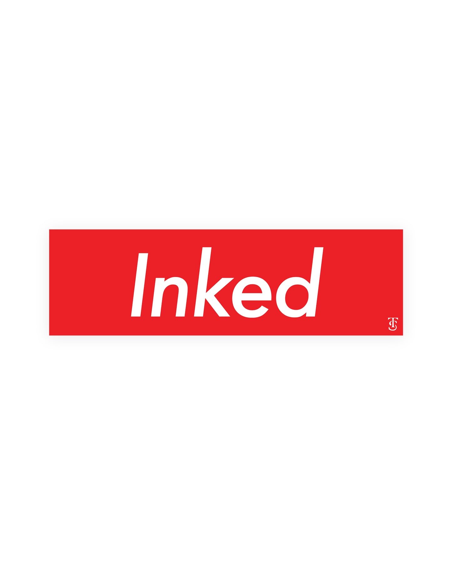 Inked Sticker