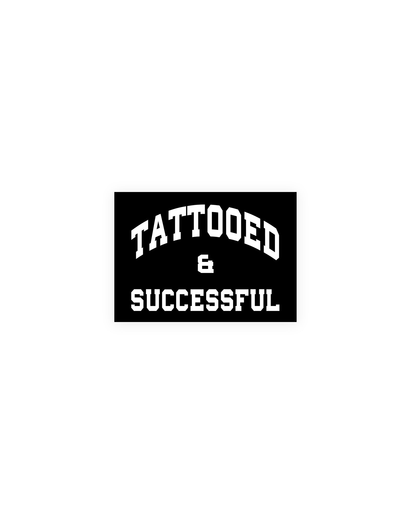 Weekend Sticker Black
