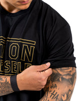Bet On Yourself T-Shirt  - Black w/ Gold
