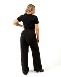 MYOL Crop Tee - Black w/ Gold