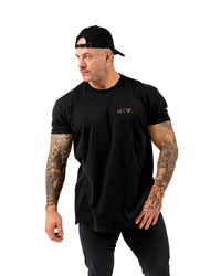 Make Your Own Luck T-Shirt -  Black w/ Gold