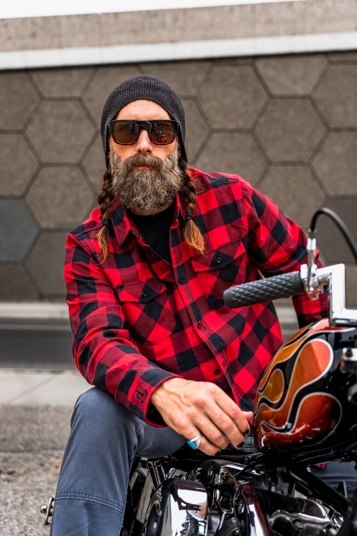 Flannel - Red / Black