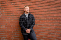 Flannel - Charcoal Heather / Black