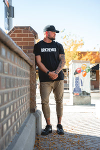 Classic BRKTHEMLD T-Shirt - Black w/ White