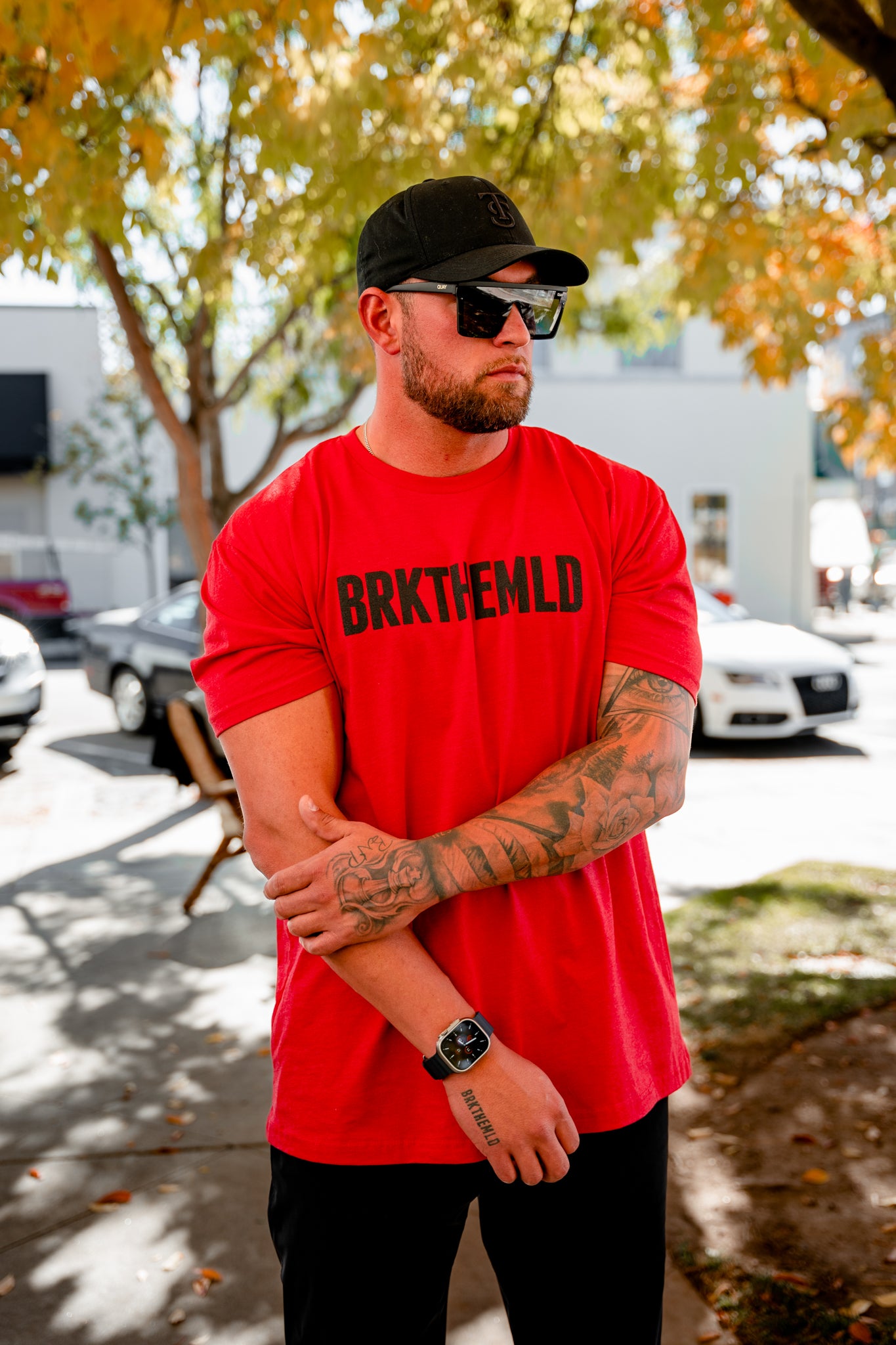 BRKTHEMLD Tee- Red