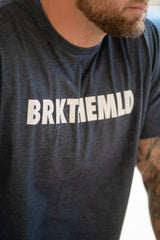 Classic BRKTHEMLD T-Shirt - Navy