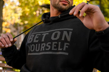 Bet On Yourself Hoodie - Blackout