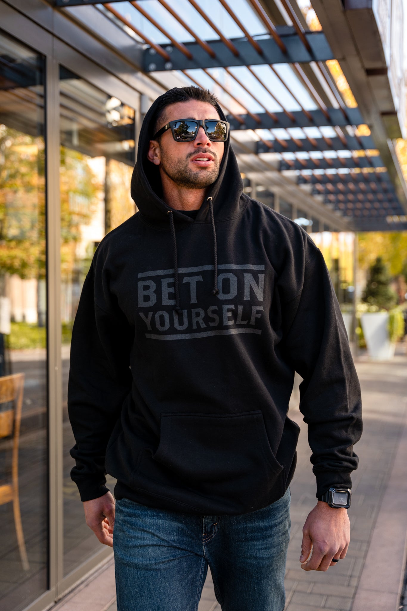 Bet On Yourself Hoodie - Blackout