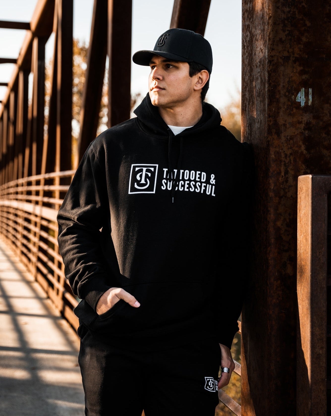 Core Hoodie - Black – Tattooed & Successful