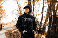 Core Hoodie - Black Camo