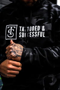 Core Hoodie - Black Camo