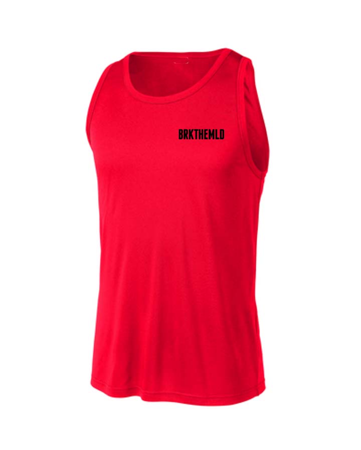 BRKTHEMLD Performance Tank - Red