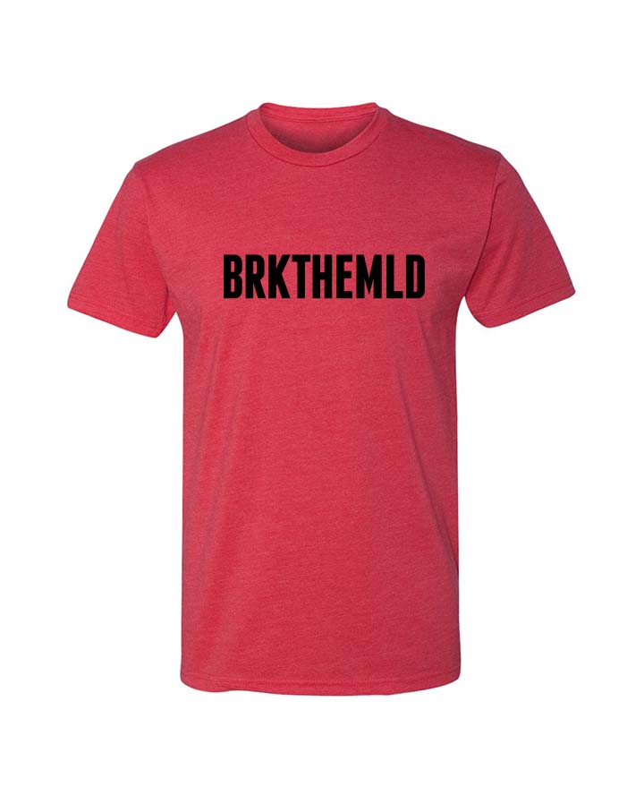 Classic BRKTHEMLD T-Shirt - Red