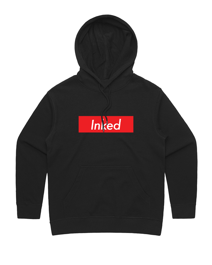 Inked Hoodie Black Tattooed Successful